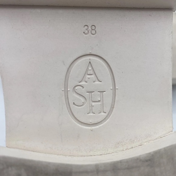 Ash Womens Sue Crossover Metallic Leather Sandals Size 8 (EU 38) - Picture 6 of 7